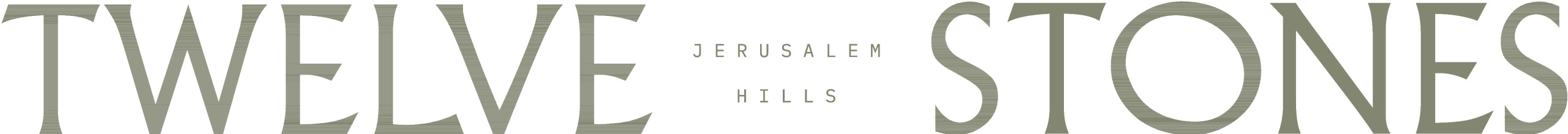 Twelve Stones, Jerusalem Hills